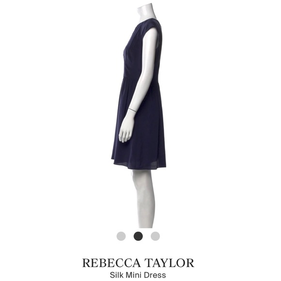 Rebecca Taylor Silk Mini Dress - Picture 2 of 6